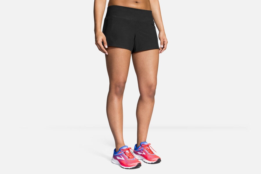 Brooks Women's Chaser 3" Bottoms Black ( DOIEQ9123 )